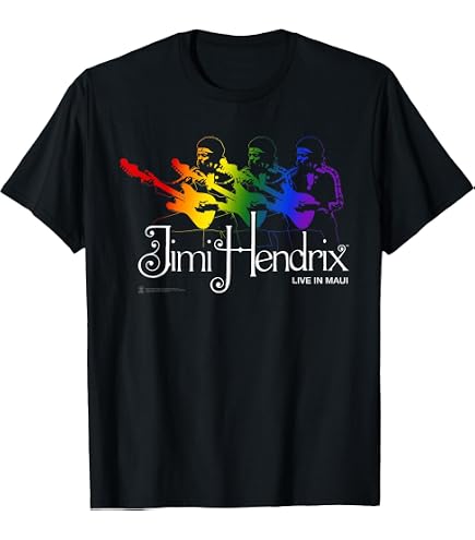ナンバーナイン 01SS Jimi Hendrix 星条旗 Tシャツ L 4 黒 Amazon.com: Jimi Hendrix Official Black Spiral T-Shirt : Clothing